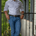 thumbnail image 2 of Caraway Mountain Casual Brown Belt by Nickel Smart® - USA Made, Full Grain Leather, Nickel Free, 2 of 7