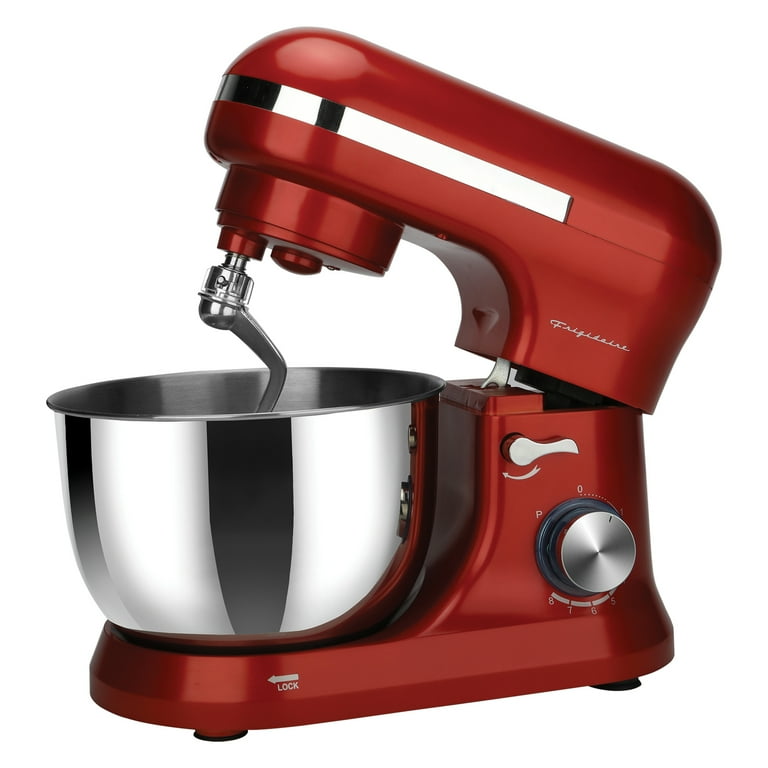 Uegnet stege Skære Frigidaire ESTM020-RED 4.75-Qt. 1,200-Watt Retro Stand Mixer (Red) -  Walmart.com