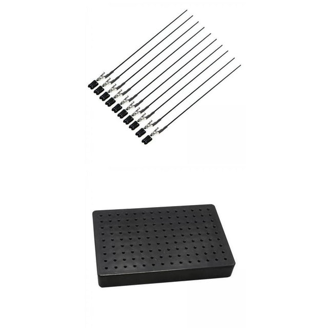 10 Uds. Kits de piezas de pintura para modelos DIY, Clips , suministro de modelo, abrazadera de con soporte de Base de pintura