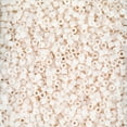 thumbnail image 2 of Miyuki Delica Seed Beads – Size 11/0 (1.6 mm), DB1510, Matte Opaque Bisque White, 7.2 g, Approx. 1440 Beads, Made in Japan, 2 of 7
