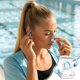 thumbnail image 4 of Juego de tapones para los oídos de silicona y pinza nasal para natación, protección suave e impermeable para actividades acuáticas, incluye estuche de almacenamiento, negro, azul, rosa., 4 of 6