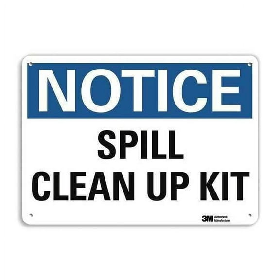 Lyle Notice Sign,7 in x 10 in,Aluminum U5-1527-NA_10x7