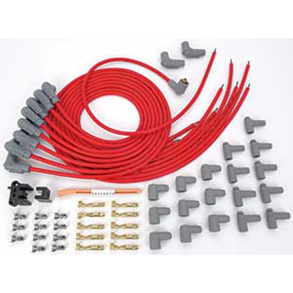 MSD Ignition 31239 Red 2in1 Universal 8.5mm Spark Plug Wire Set