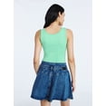 thumbnail image 3 of Scoop Women’s Square Neck Tank Top, Sizes XS-XXL, 3 of 5