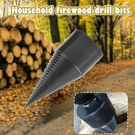 

Tiitstoy Wood-chopping Drill Wood-chopping Artifact Wood-chopping Artifact Household Electric Drill Electric Hammer Water Drill Wood-chopping Machine Drill Bit Black