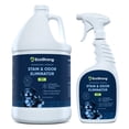 thumbnail image 1 of Removedor ecológico fuerte de manchas y olores para mascotas 160 oz, limpiador enzimático, 1 of 8