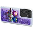 thumbnail image 6 of Case for Galaxy S21 Ultra,Glitter Quicksand Moving Hearts Star Flower Cartoon Animals Flowing Liquid Protective Soft Phone Case for Samsung Galaxy S21 Ultra 5G,6.8" 2021 (Purple Owl), 6 of 14