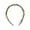 Green, variant on SmartBy Women Headband Thin Edge Anti-Slip Design Pleated Texture Hair Hoop Commuting School Dating Hair Accessory