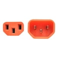 thumbnail image 4 of Tripp Lite 2ft Heavy-Duty Power Extension Cord (IEC-320-C14 to 320-C13), Orange, 4 of 4