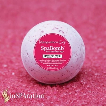 InSPAration INS757SB 5 oz SpaBomb, Mangosteen & Goji - Case of 12