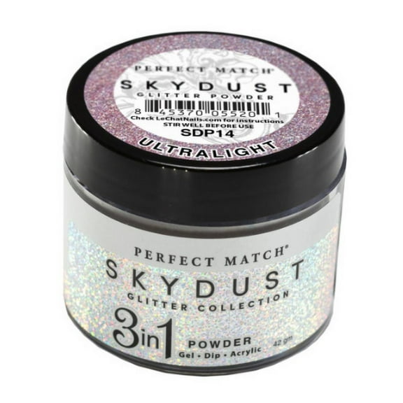 Perfect Match Sky Dust Glitter 3in1 Powder - SDP14 Ultralight