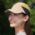 thumbnail image 2 of Lumtrix Sports Workout Hat Baseball Athletic Fitted Hat Lightweight Running Baseball Outdoor Hats For Men & Women Khaki One Size, 2 of 4