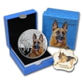 thumbnail image 3 of 2014 Niue Proof Silver Man's Best Friends Dogs German Shepherd, 3 of 3