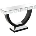 thumbnail image 5 of Black Half Moon Console Table, 5 of 7