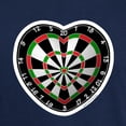 thumbnail image 3 of CafePress - Dart Love Dark T Shirt - Men's Classic Graphic Cotton T-Shirt, 3 of 4