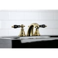 thumbnail image 3 of Kingston Brass KB957AKLSB Duchess Mini-Widespread Bathroom Faucet, Brushed Brass, 3 of 5