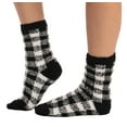 thumbnail image 4 of Just Love Henley Pants Set with Socks for Women 6732-10441-XL (White Black - Buffalo Plaid, Large), 4 of 4