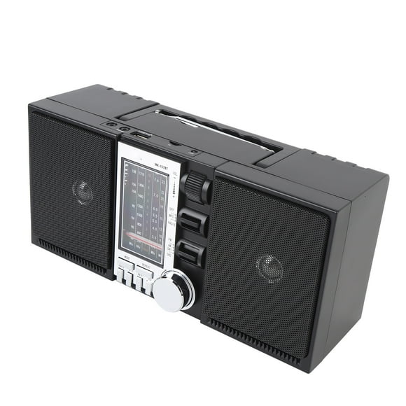 Radios Portable AM , Bluetooth Speaker Stereo Portable Radio with 2400mAh Battery, Long Play Time for AM Radio and Music Streaming