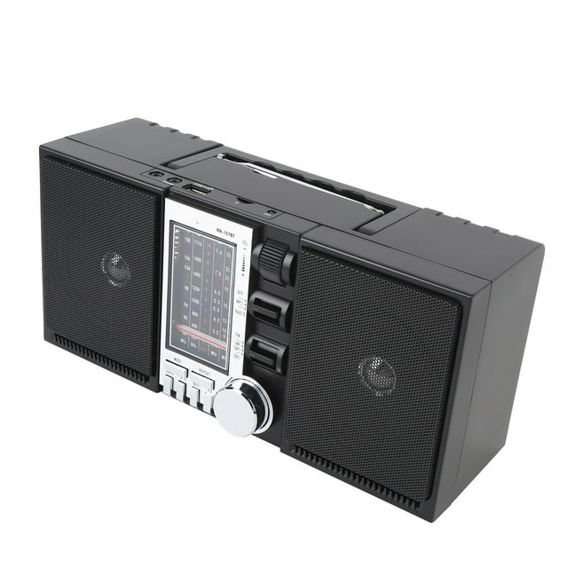 Radios Portable AM , Bluetooth Speaker Stereo Portable Radio with 2400mAh Battery, Long Play Time for AM Radio and Music Streaming