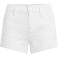 thumbnail image 4 of HUDSON Jeans womens  Gemma Mid-Rise Clean White Short, 26, 4 of 4