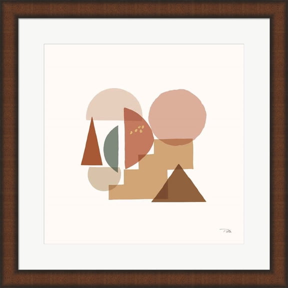Great Art Now Geo Metrical II by Pela, Framed Wall Art, 19.75W x 19.75H