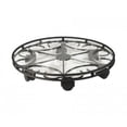 thumbnail image 1 of Plastec Sc17rt 17 Pouces Caddy de Soucoupe Rouille de Luxe, 1 of 1