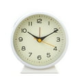 thumbnail image 2 of UDIYO Analog Clock, Alarm Clock Battery Operated, Silent Non Ticking Desk Clocks for Kids Student, Clock for Bedroom with Night Light Function, Simple Stylish Design, Vintage Clock, 2 of 7