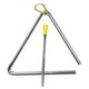 thumbnail image 1 of Triángulo de metal con instrumento musical de percusión manual Striker para entretenimiento educativo para niños de 6 pulgadas, 1 of 12