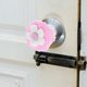 thumbnail image 1 of unbranded 2Ud Protector De Pomo De Puerta Rosa Floral Para Protección Y Hogar, 1 of 7