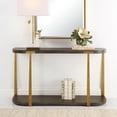 thumbnail image 3 of Uttermost Palisade Wood Console Table in Coffee, 3 of 7