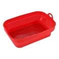 Ycandiee Foodgrade Silica Gel Baking Tool Folding Baking Tray High