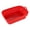 Red, variant on TERGAYEE Silicone Rectangular Cake Pans Mold,Food-grade Silica Gel Baking Tool,Folding Baking Tray High Temperature Oven Odorless Rectangular Cake Mould