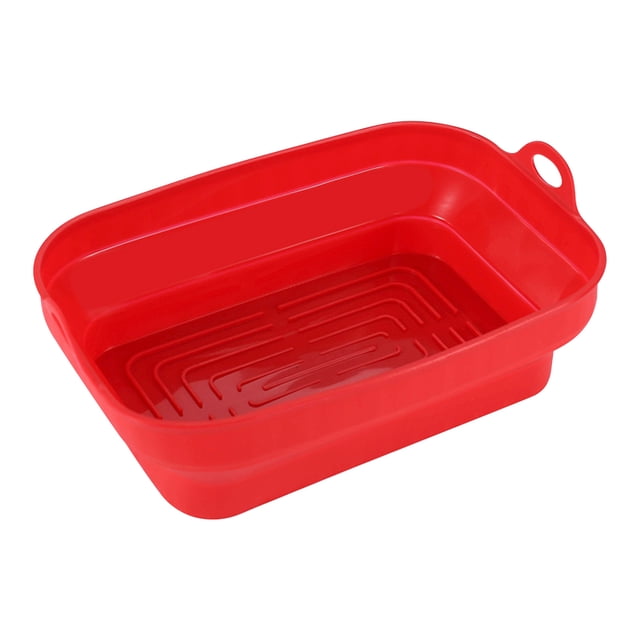 Food-grade Silica Gel Baking Tool Folding Baking Tray High Temperature Oven Odorless Rectangular Cake Mould