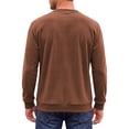 thumbnail image 4 of GENTS BLISS Crew Neck Men Sweatshirts Fleece Long Sleeve Shirts for Men Casual Pullover Sweatshirts for Men, 4 of 9