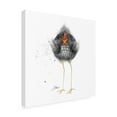 thumbnail image 3 of Canvas Wall Art - Shanda Louis 'Hell Chicken' Wall Art for Living Room, Bedroom, or Office Décor by Trademark Fine Art - 18 x 18 Inches, 3 of 4
