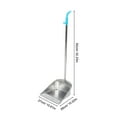 thumbnail image 2 of BESTYASH Paleta De Acero Inoxidable Plateada Resistente Para Limpieza Eficiente En Hogar Cocina Jardín, 2 of 8