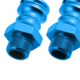 thumbnail image 3 of relayinert 4Pcs 17mm Roue Moyeu Adaptateur Conversion Extension Montage Sans Couture Bleu 31mm 1Set, 3 of 6