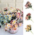 thumbnail image 4 of Gwong Decoración hogareña 1 Ramo Artificial Coreopsis Plastic Flowing Flower Home Shop Decoration Gwong 98057, 4 of 6