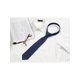 thumbnail image 5 of CORBATA DE HOMBRE INSPIRADA CHIC, DE PATRÓN DE CUADROS SÓLIDO, FORMAL, PARA NEGOCIOS, TAMAÑO ÚNICO, AZUL MARINO, 5 of 5