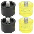 thumbnail image 2 of Hammer Rubber Striking Head,  2 Set Rubber Striking Head, M8x1 Hammer Replacement Tips Set, For Install Hammer Accessories, Claw Hammers, 2 of 8
