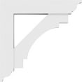 thumbnail image 3 of 5"W x 36"D x 36"H Standard Merced Architectural Grade PVC Bracket with Traditional Ends, 3 of 11