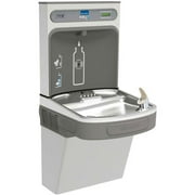 Elkay Water Bottle Refilling Station W/Single ADA Cooler, Refrig, Stainless Steel