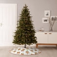 thumbnail image 6 of Rateoe Tigers go in for Sports Pattern Christmas Tree Skirt with Ties , Christmas Tree Decorations, Farmhouse Christmas Decor Xmas Holiday Decorations-30", 6 of 6