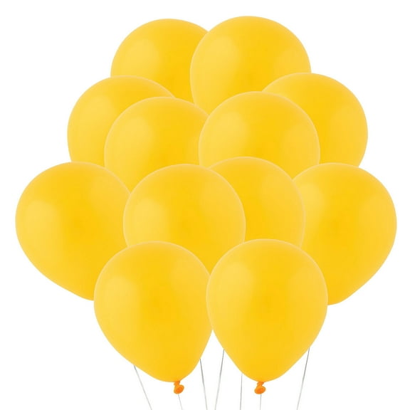 Latex Balloons Yellow 5" Bulk 144 Pc