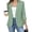 Mint Green, variant on IUYRTFE Women's Casual Open Front Blazer Long Sleeve Solid Color Cardigan Jacket with Pockets
