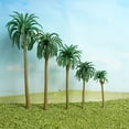 thumbnail image 4 of Árbol de coco artificial Estudiante portátil Postre de la enseñanza Decoración de la sala de estar interior Modelo decorativo Palm 1: 100 15 piezas Eigraketly HA011893-00, 4 of 6