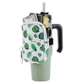 thumbnail image 4 of Para Botella Vasos Tazas 20 Oz 30 Y 40 (hojas) Blanco Verde, 4 of 9