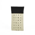 thumbnail image 1 of Alphabet Glasses Bag Multifunctional Durable Material Portable Exquisite Appearance, 1 of 5