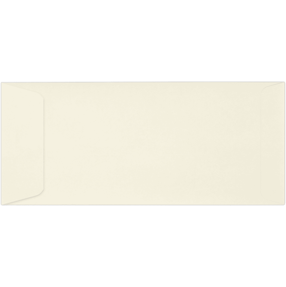 LUXPaper #10 Open End Envelopes w/Peel & Press, 4 1/8 x 9 1/2, Natural, 250/Pack