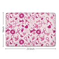 thumbnail image 5 of Pink Breast Cancer and Love Flannel Non Slip Door Rugs,Washable Door Mats Indoor,Decorative Door Mats,Dirt-Resistant and Absorbent Doormat for Entrance,Bedroom,Kitchen,Bathroom,23.5x16in(60x40cm), 5 of 5